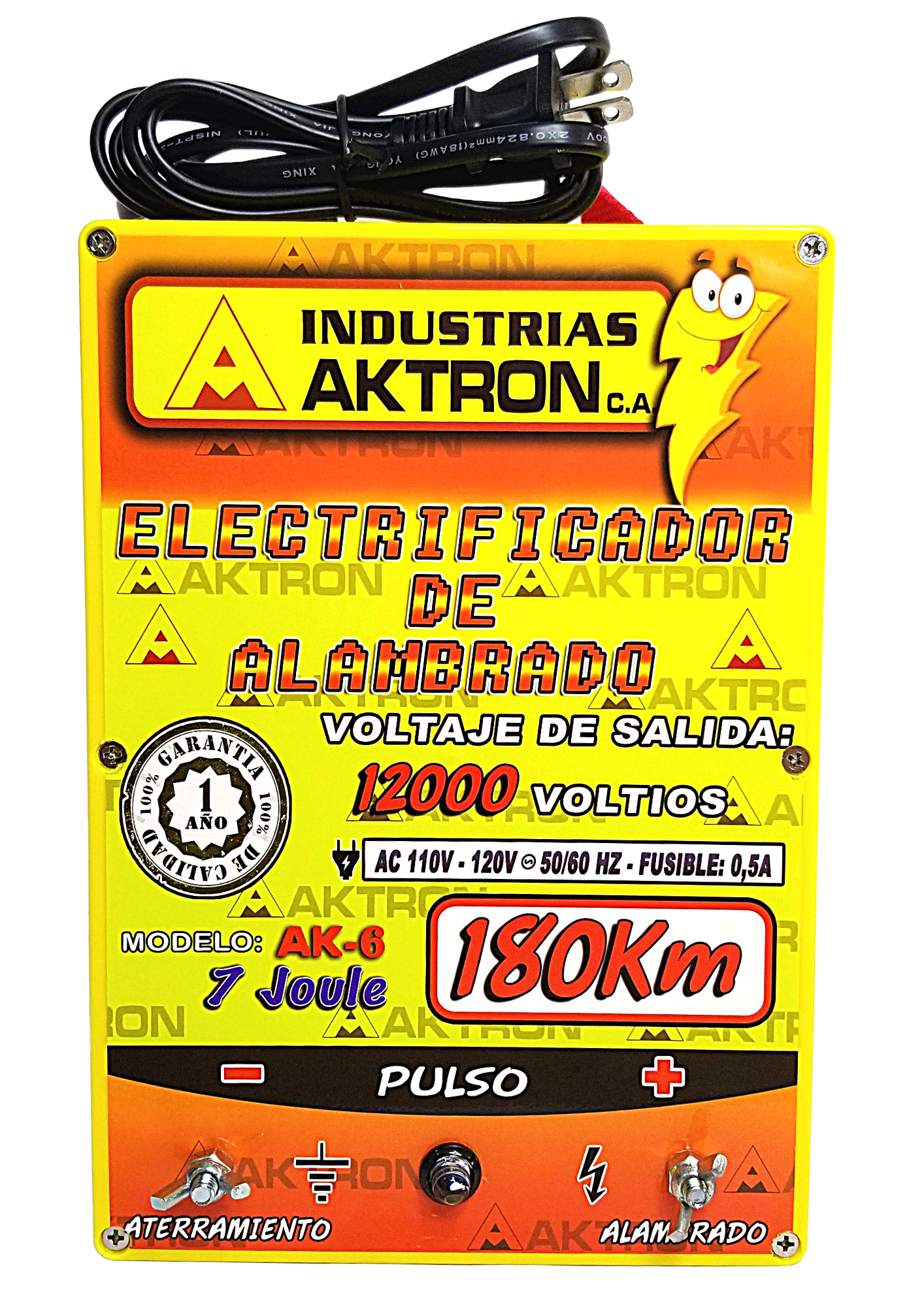 Energizador AKTRON 110V-180km