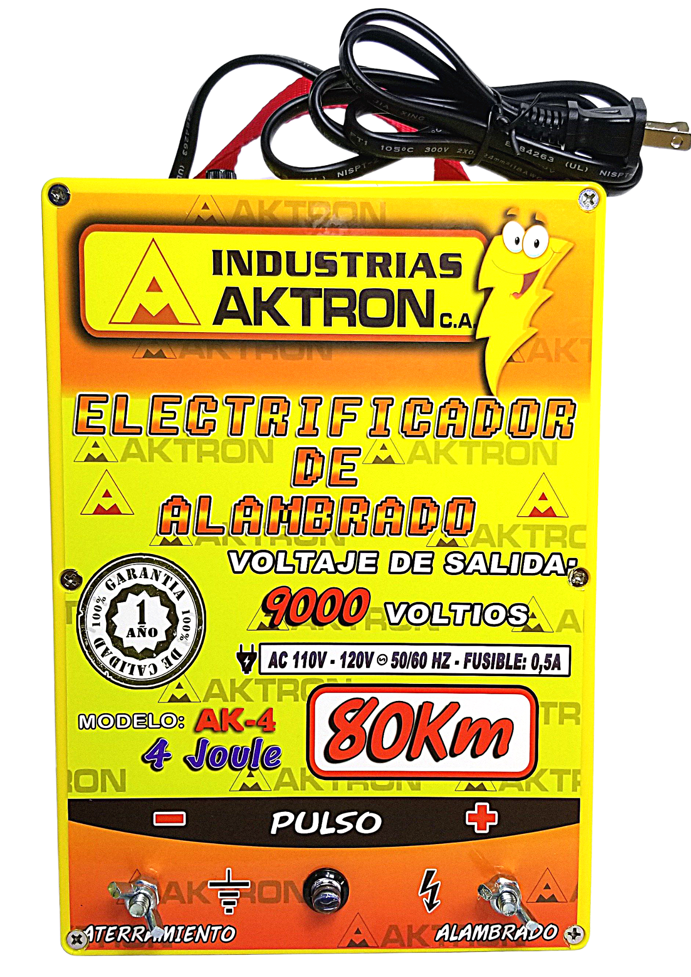Energizador AKTRON 110V-80km