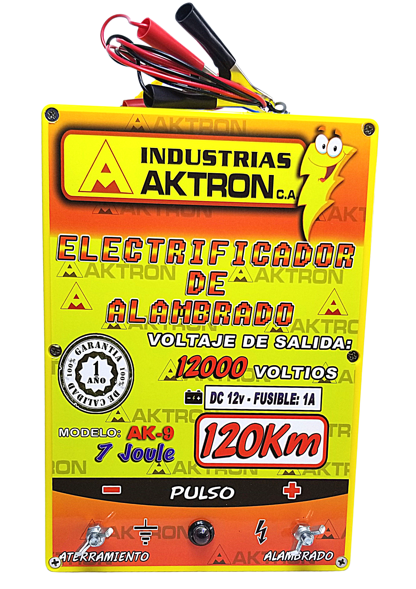 Energizador AKTRON 12V-120km