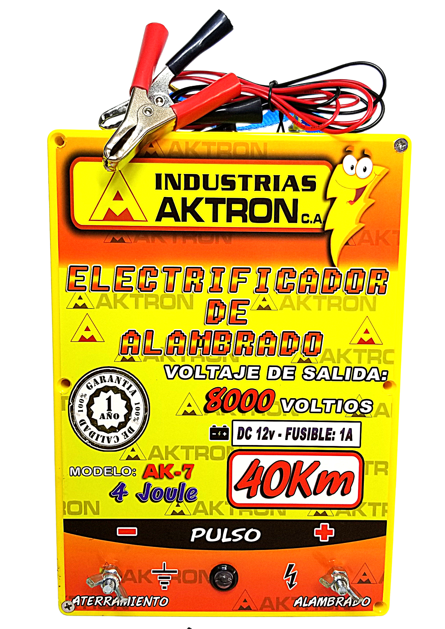 Energizador AKTRON 12V-40km