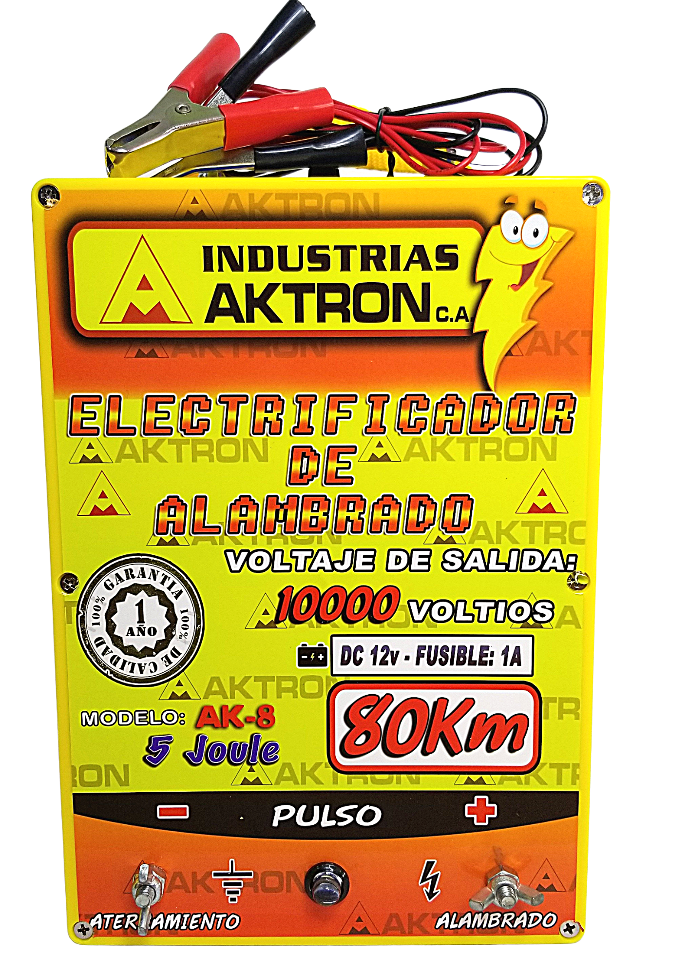 Energizador AKTRON 12V-80km