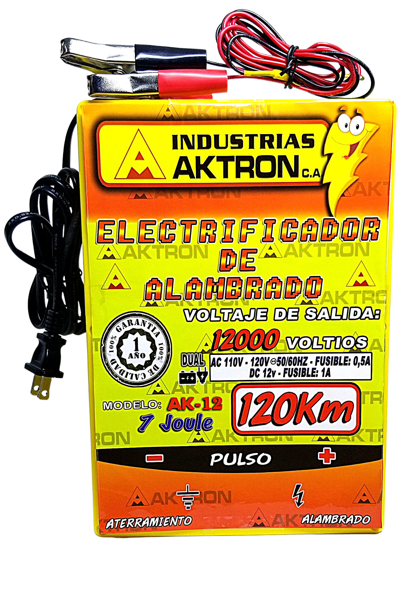 Kit Cerca Eléctrica con Respaldo de Batería 120Km
