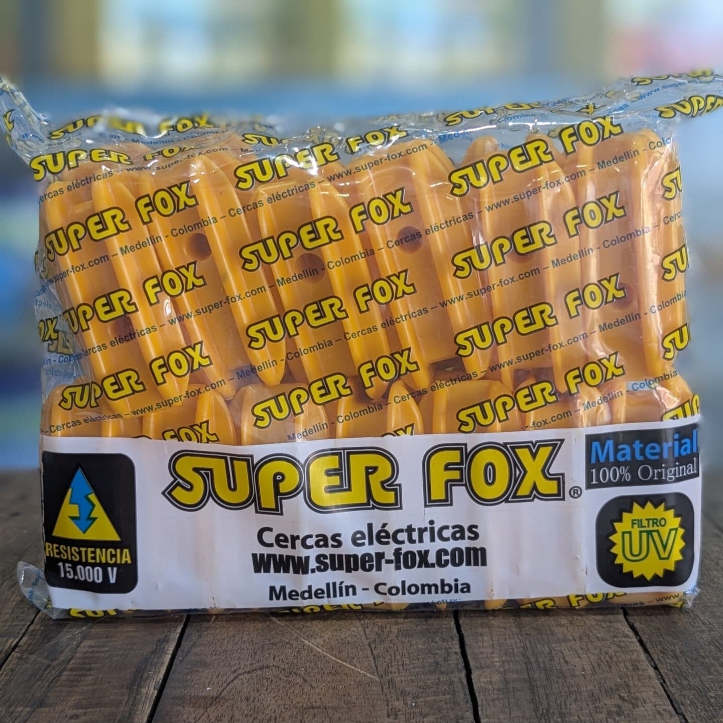 Aislador Esquinero Tamarindo | Amarillo 25 Unidades Super Fox