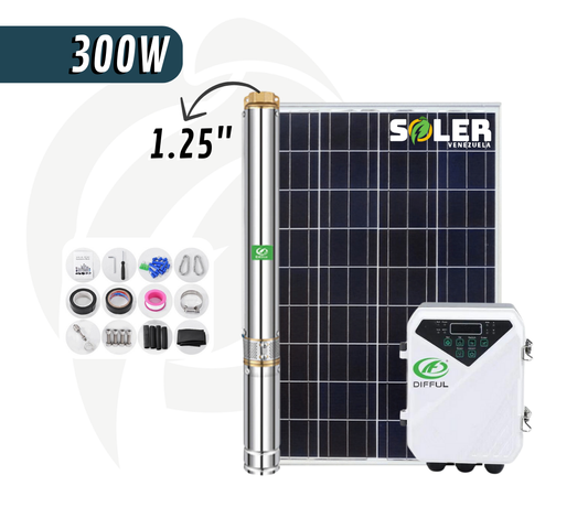 Bomba Solar Sumergible DPC 3" 35m 24V-300W
