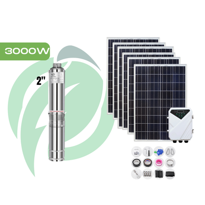 Bomba Solar Sumergible DPC 4" 195m 300V-3000W