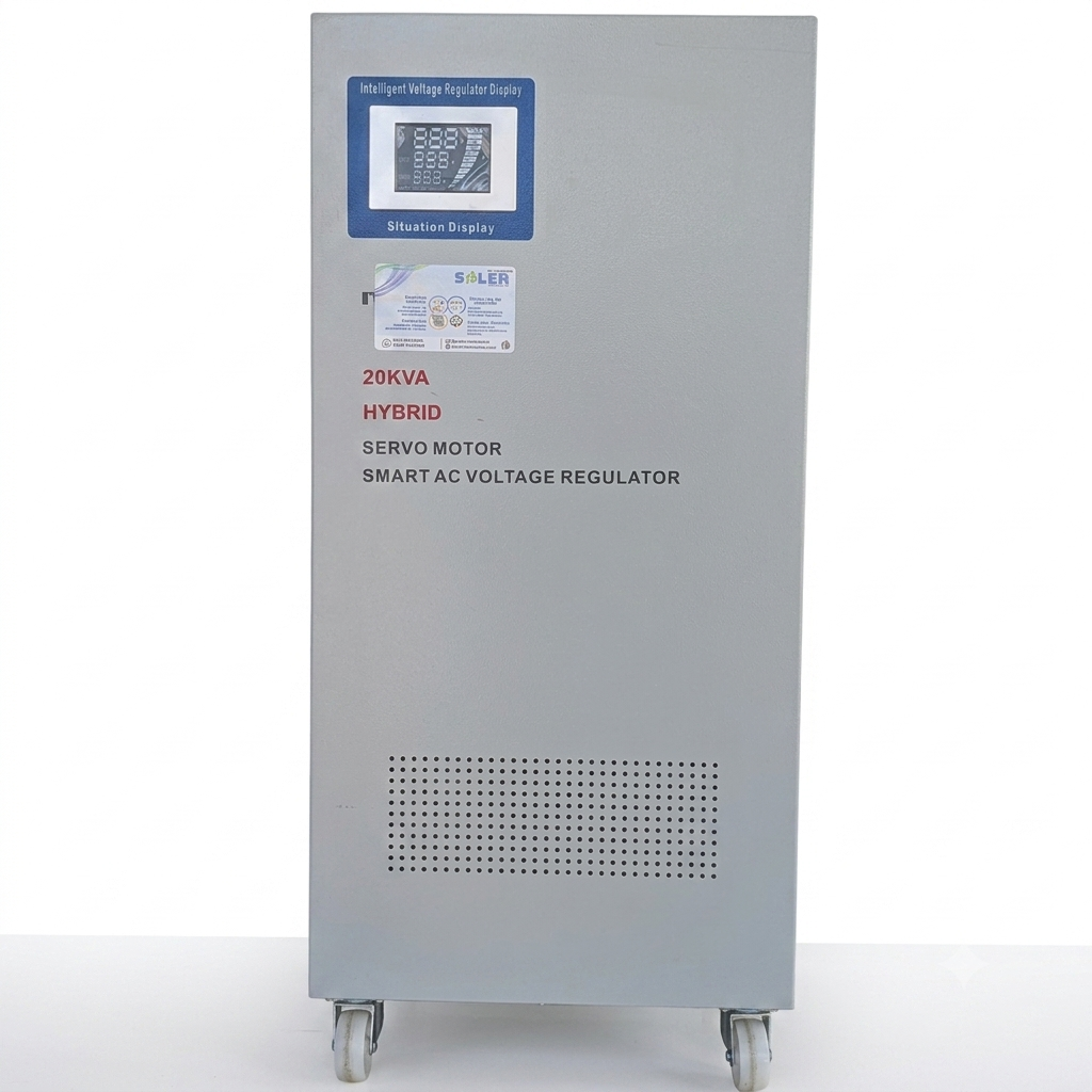 Estabilizador y elevador de voltaje 220V | 20KVA