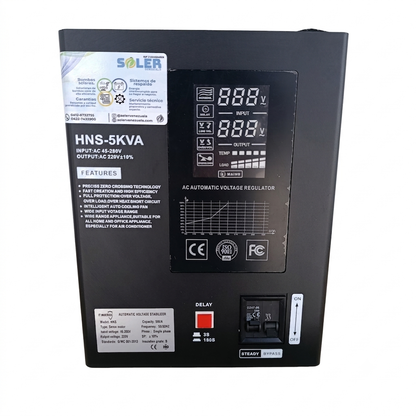 Estabilizador y elevador de voltaje 220V-HNS | 10KVA