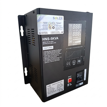 Estabilizador y elevador de voltaje 220V-HNS | 5KVA