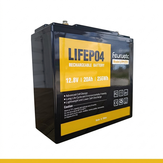 Batería de litio LifePO4 Feuruetc 12V-20Ah