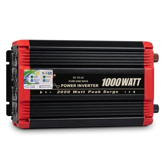 Inversor MUST 12V-1KVA OP 110V