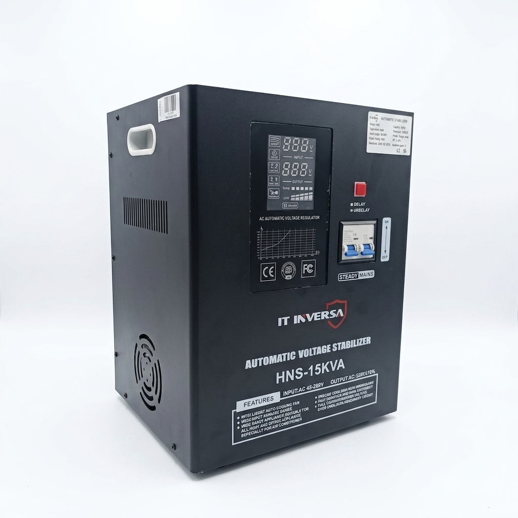 Estabilizador y elevador de voltaje 220V-HNS | 15KVA