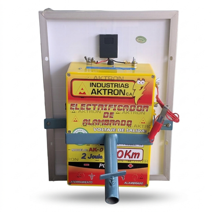 Energizador AKTRON cerca viva-10Km