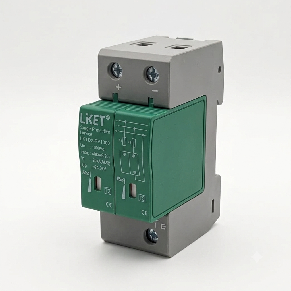 Protector Eléctrico LKET 2P | 1000V DC
