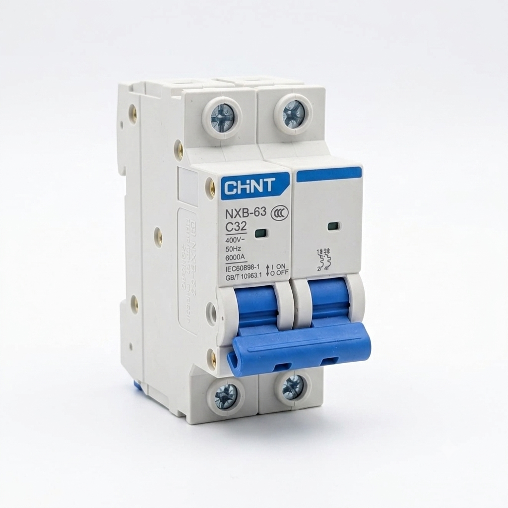 Breaker Termomagnético CHINT AC 32A 2P | 220V