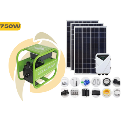 Bomba Solar Superficial 2" 14m 72V-750W