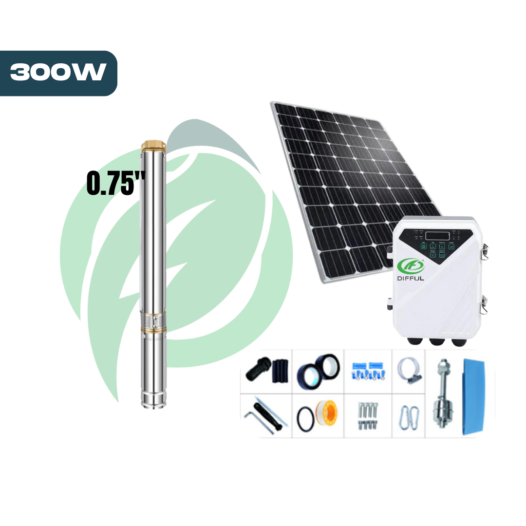 Bomba Solar Sumergible DPC 2" 45m 24V-300W