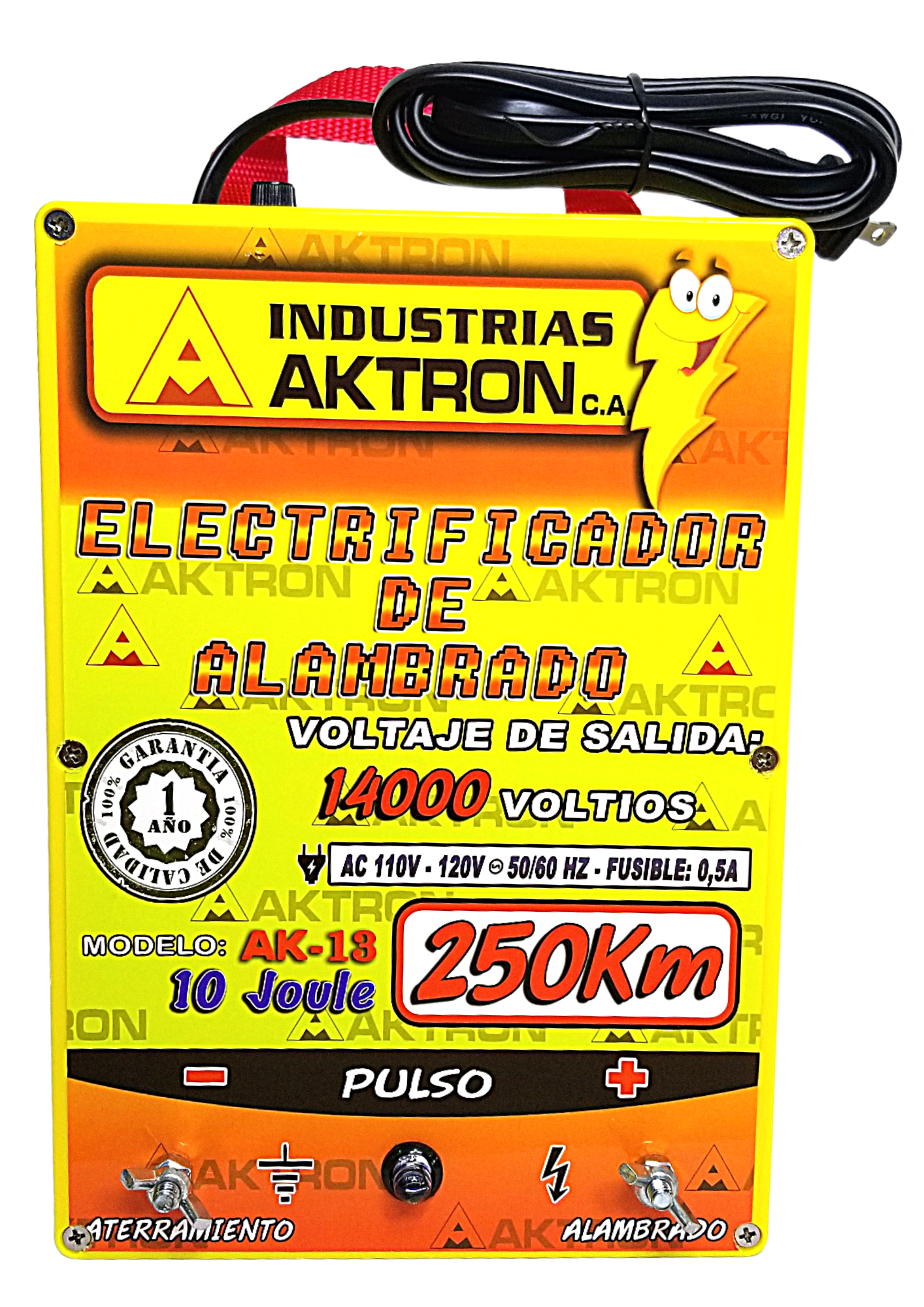 Energizador AKTRON 110V-250km