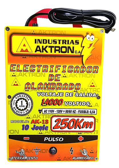Energizador AKTRON 110V-250km