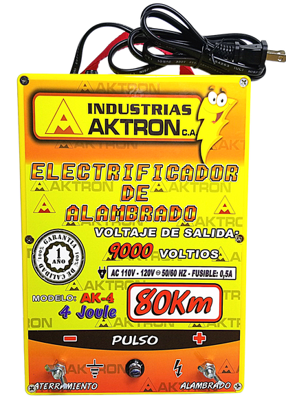 Energizador AKTRON 110V-80km
