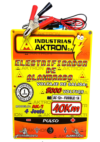 Energizador AKTRON 12V-40km