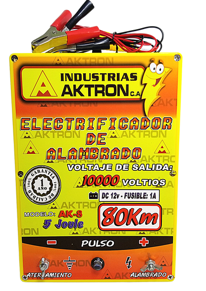 Energizador AKTRON 12V-80km