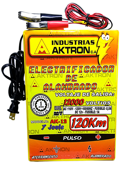 Energizador AKTRON DUAL-120km