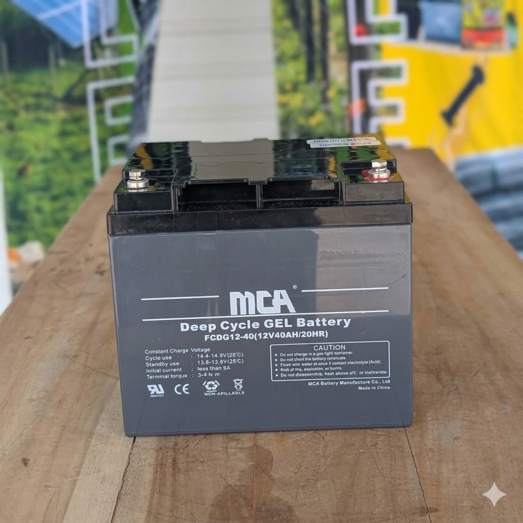 Batería de Gel 12V-40Ah MCA