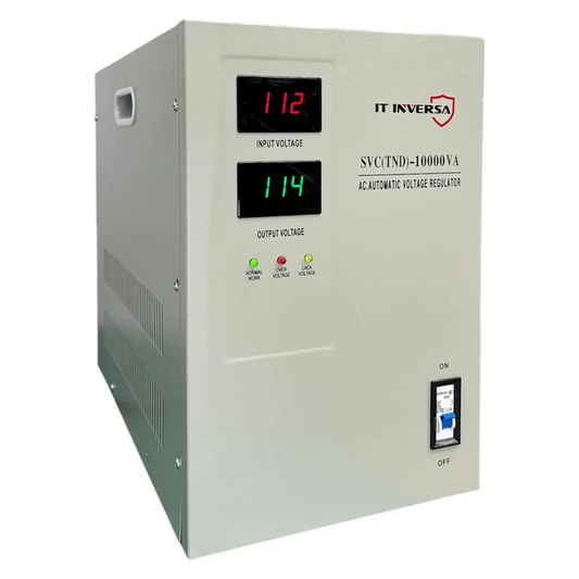 Estabilizador y elevador de voltaje 110V | 10KVA