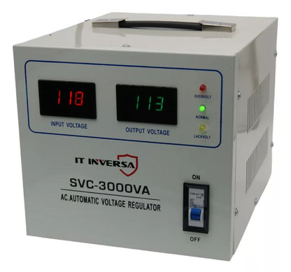 Estabilizador y elevador de voltaje 110V | 3KVA