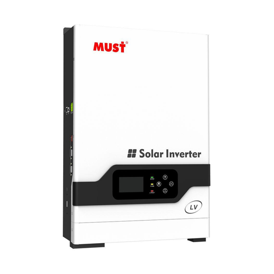 Inversor Híbrido Solar MUST 1KW 12V | Salida 120VAC
