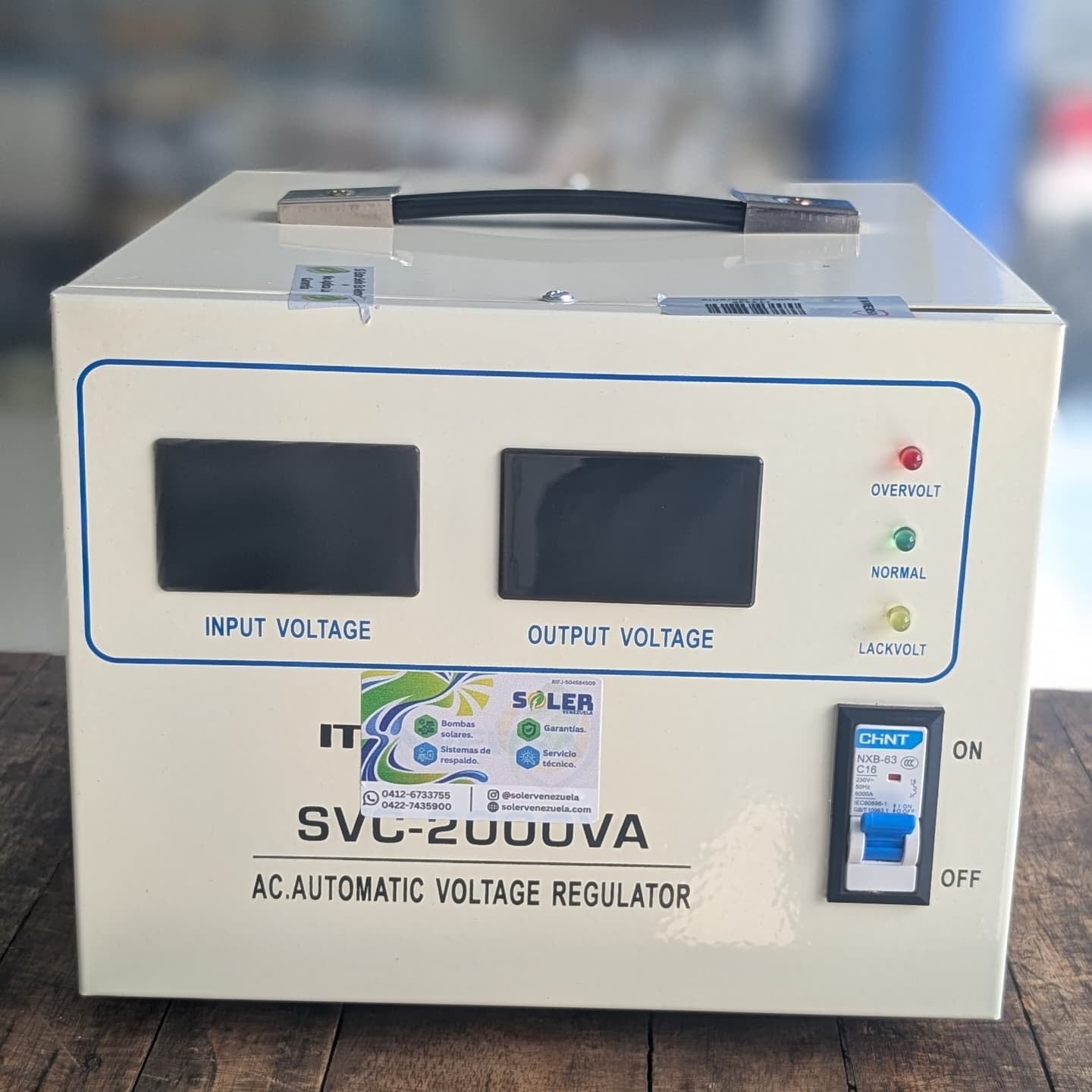 Estabilizador y Elevador de Voltaje 110V | 2KVA