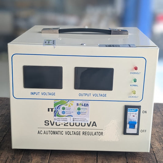 Estabilizador y Elevador de Voltaje 110V | 2KVA