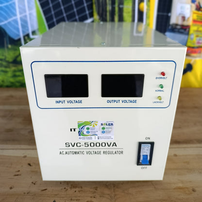 Estabilizador y elevador de voltaje 110V | 5KVA