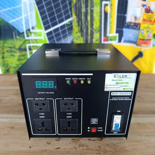 Estabilizador y Elevador de voltaje 110v/220v | 2KVA