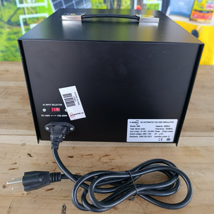 Estabilizador y Elevador de voltaje 110v/220v | 2KVA