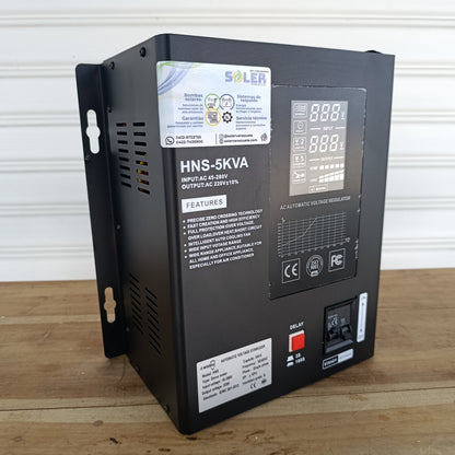 Estabilizador y elevador de voltaje 220V-HNS | 5KVA