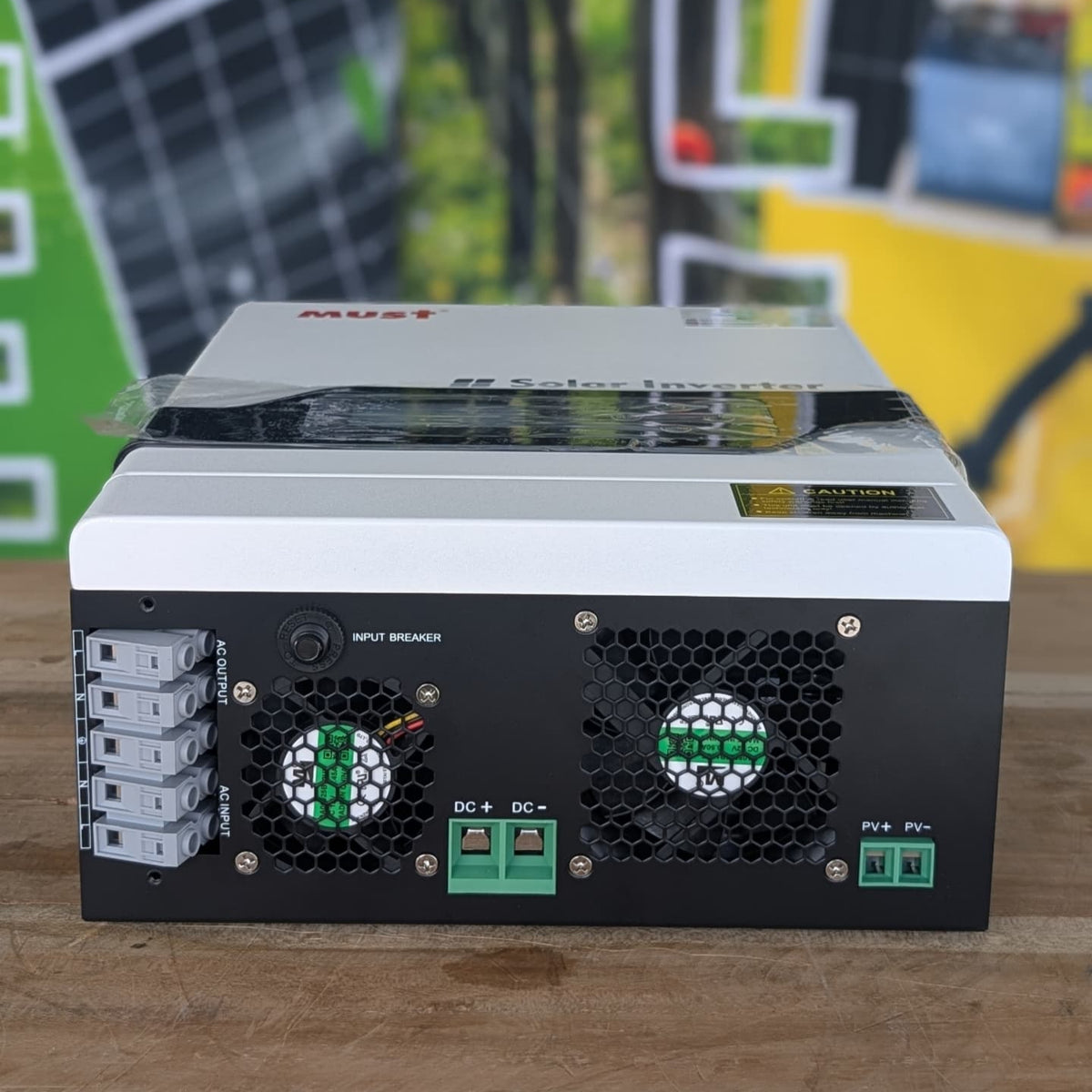 Inversor Híbrido Solar MUST 1.5KW 12V 60A | Salida 110V