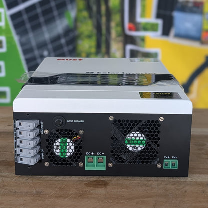 Inversor Híbrido Solar MUST 1.5KW 12V 60A | Salida 110V