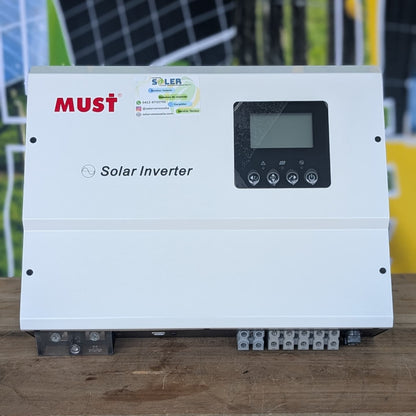 Inversor Híbrido Solar MUST 1.5KW 24V 40A | Salida 120VAC