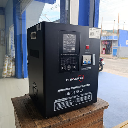 Estabilizador y elevador de voltaje 220V-HNS | 15KVA