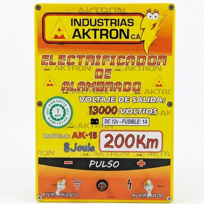 Energizador AKTRON 12V-200km