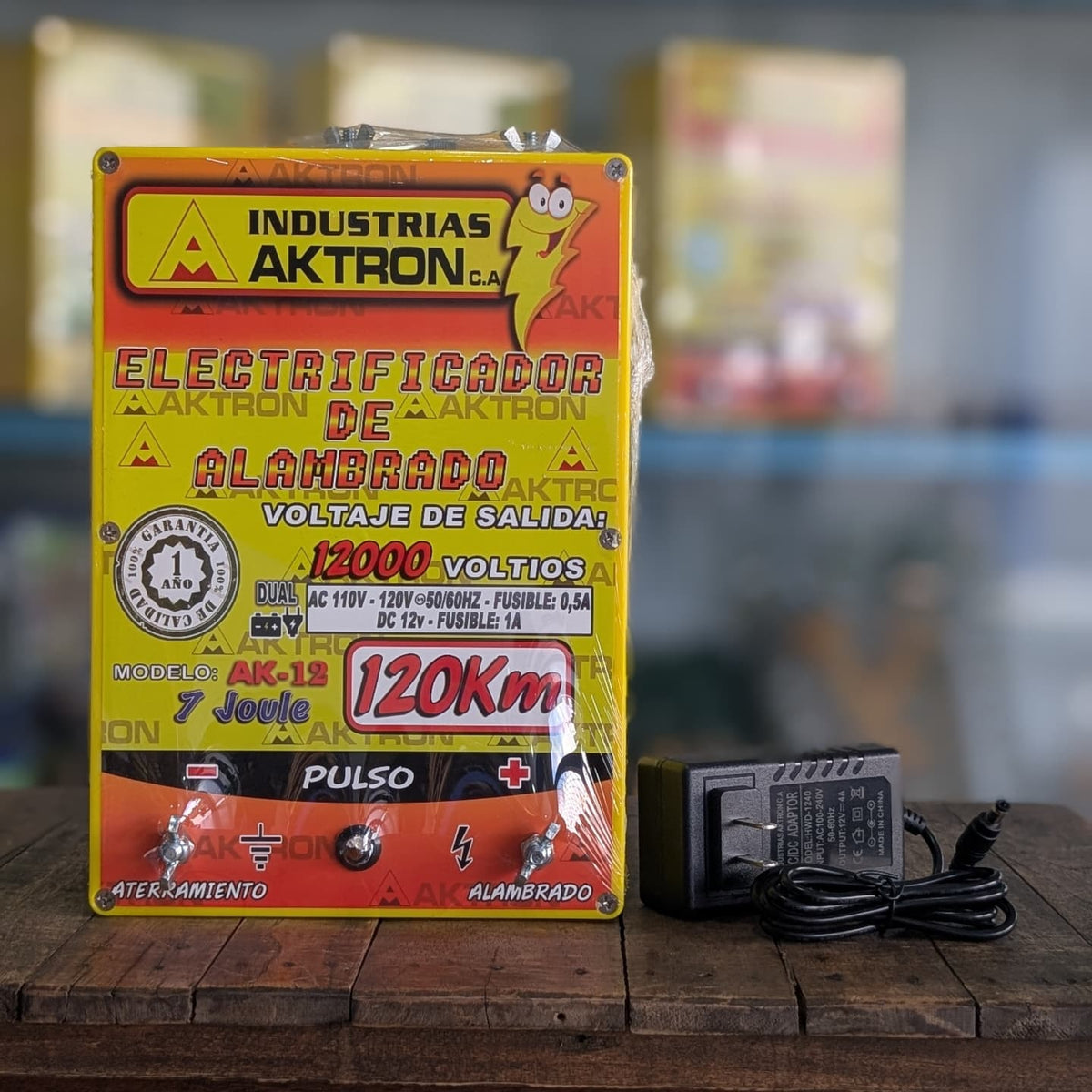Energizador AKTRON DUAL-120km