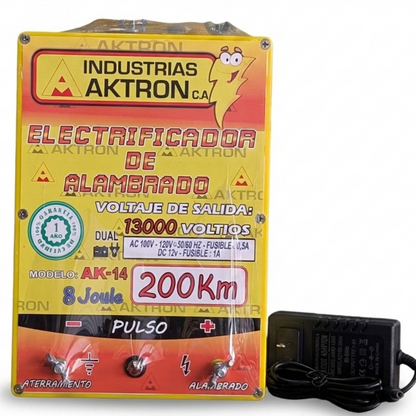 Energizador AKTRON DUAL-200km