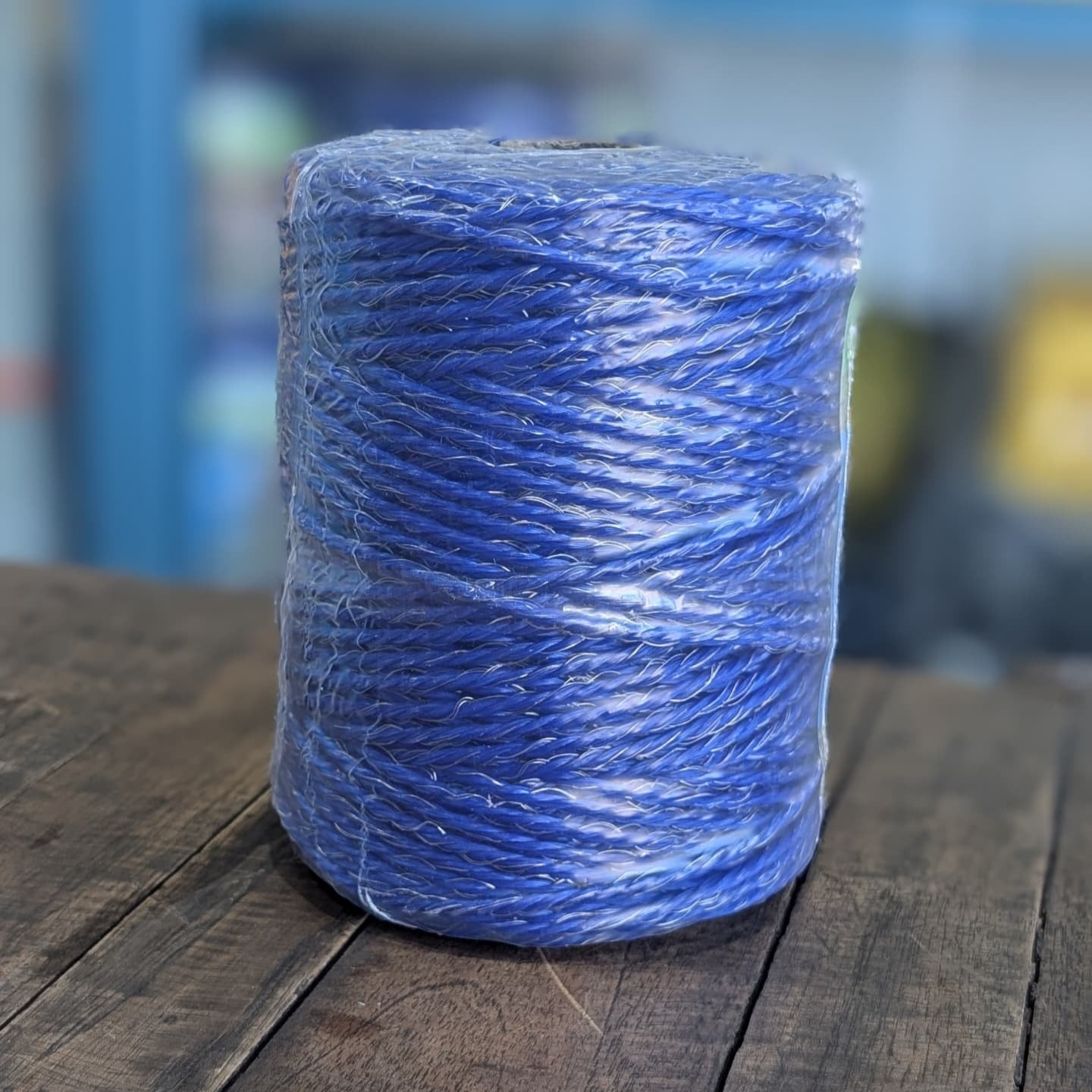 Hilo Eléctrico rollo de 200m Azul