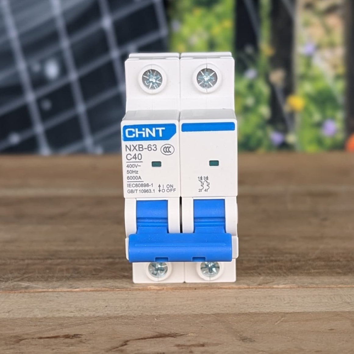 Breaker Termomagnético CHINT AC 40A 2P | 220V