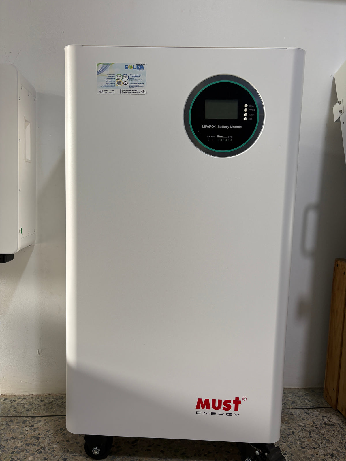 Batería de litio LifePO4 MUST 48V-300Ah | 6000 ciclos