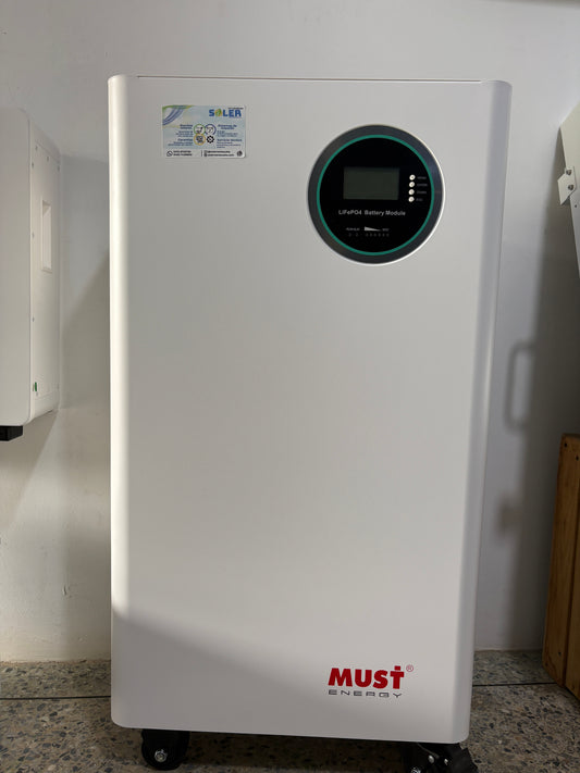 Batería de litio LifePO4 MUST 48V-300Ah | 6000 ciclos