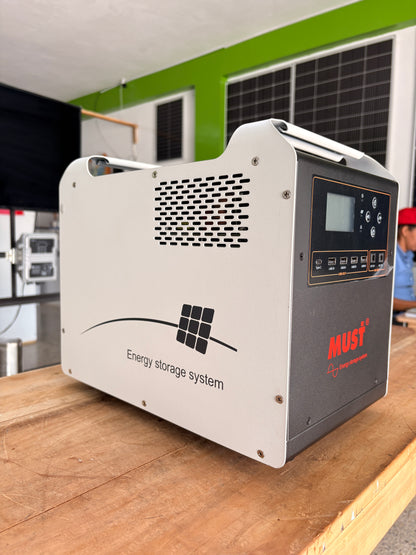 Inversor Portátil MUST 1KW 1.280w