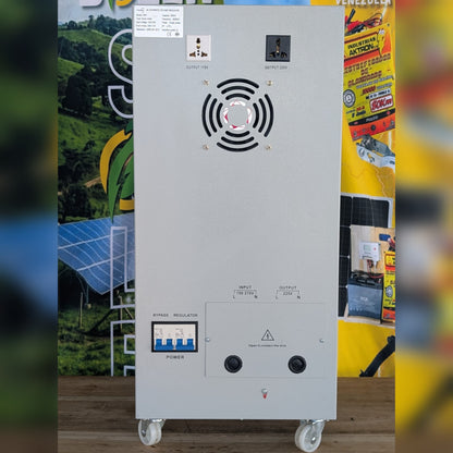 Estabilizador y elevador de voltaje 220V | 20KVA