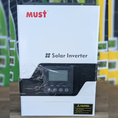Inversor Híbrido Solar MUST 1KW 12V 60A | Salida 120VAC